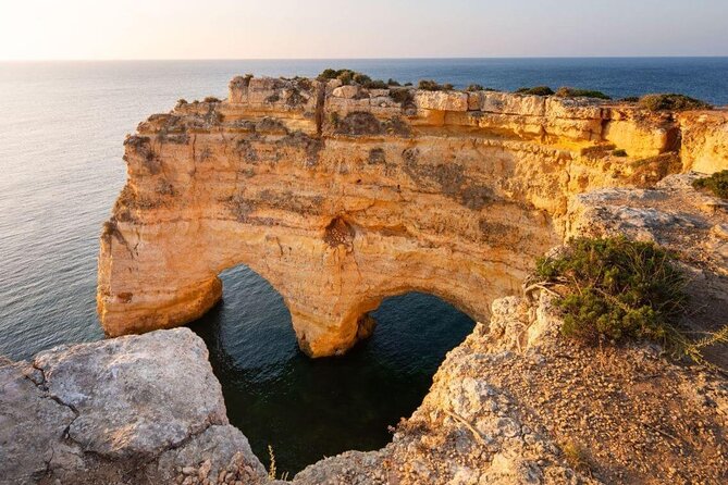 From Faro: Benagil Cave, Marinha & Carvoeiro [Full-Day Tour] - Exploring Algar Seco’s Rock Corridors