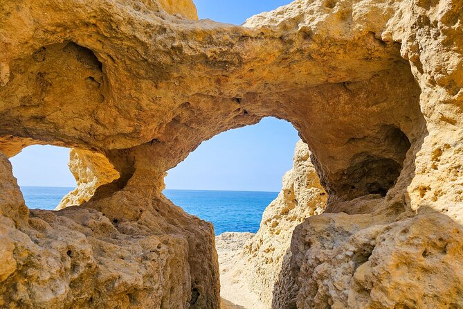 From Faro: Visit Benagil Cave, Marinha Beach, Algar Seco & More - The value of $54.31 from Faro