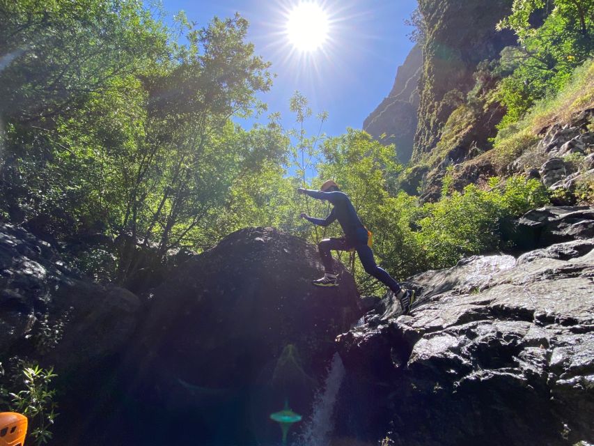 From Funchal: Intermediate Canyoning Adventure (Level 2) - Guides who keep the mood light
