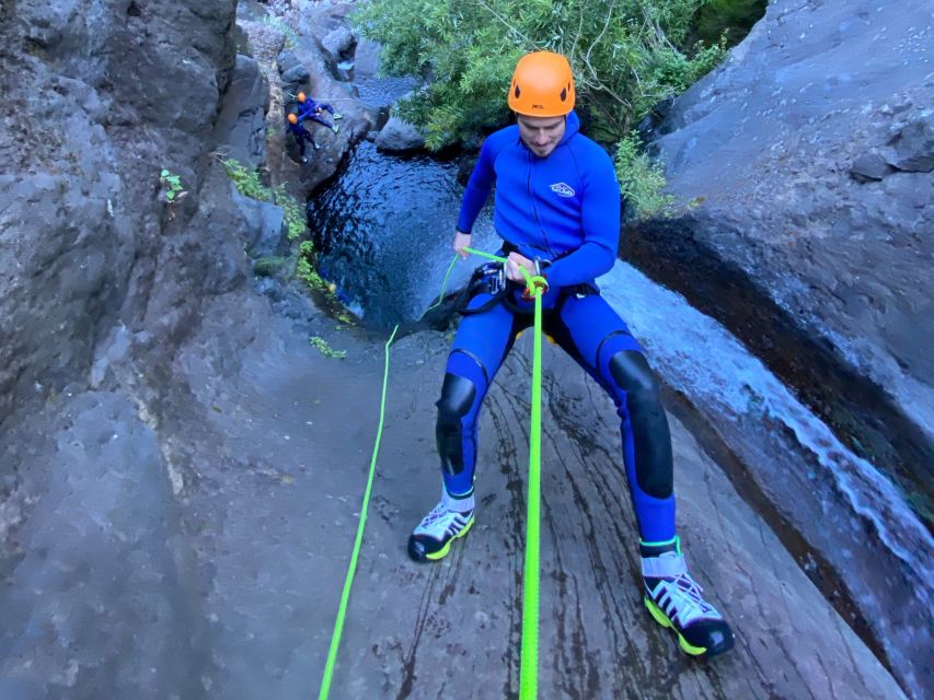 From Funchal: Intermediate Canyoning Adventure (Level 2) - Who should choose Level 2?