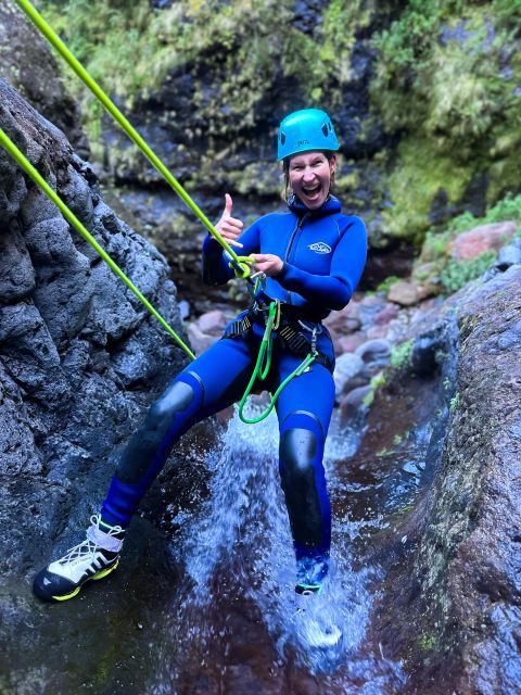 From Funchal: Intermediate (Level 2) Canyoning Adventure - Natural slides, pools, and the fun sections