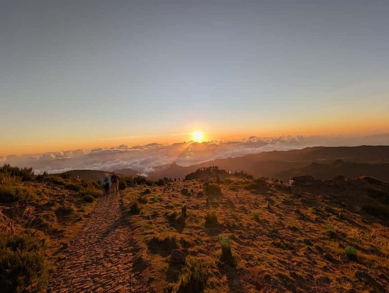 From Funchal: Pico Arieiro Sunrise with Optional Breakfast - Paradise Valley adds a gentle walk