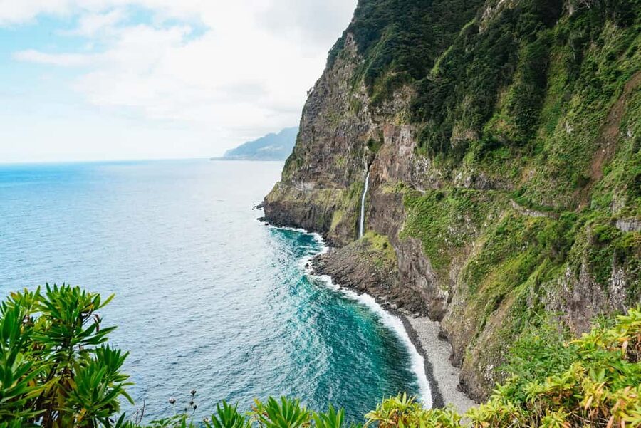 From Funchal: Porto Moniz and Seixal Day Tour by Jeep - Seixal and the Bridal Veil Falls