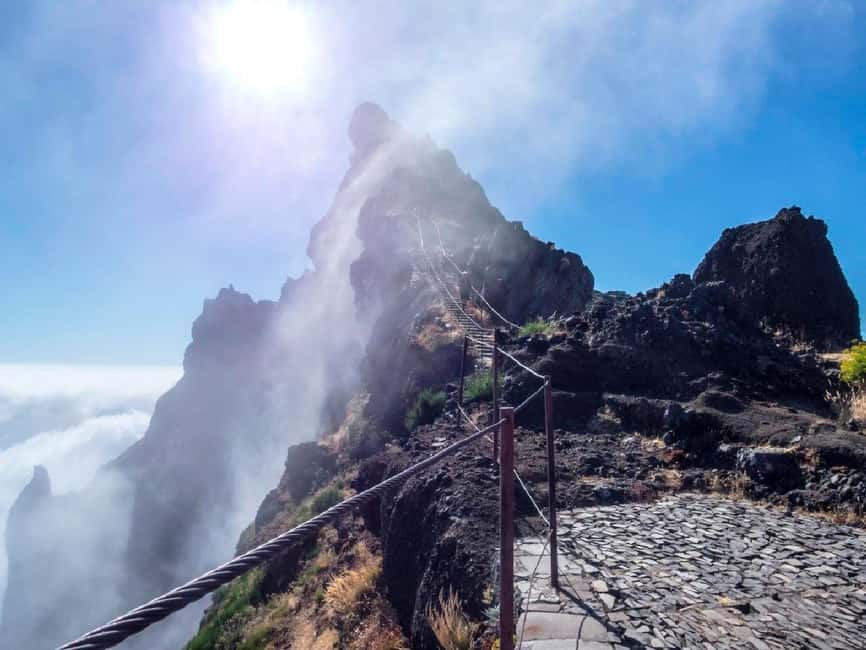 From Funchal: Transfer to Pico do Arieiro & Pico Ruivo Trail - The five-hour self-guided walk
