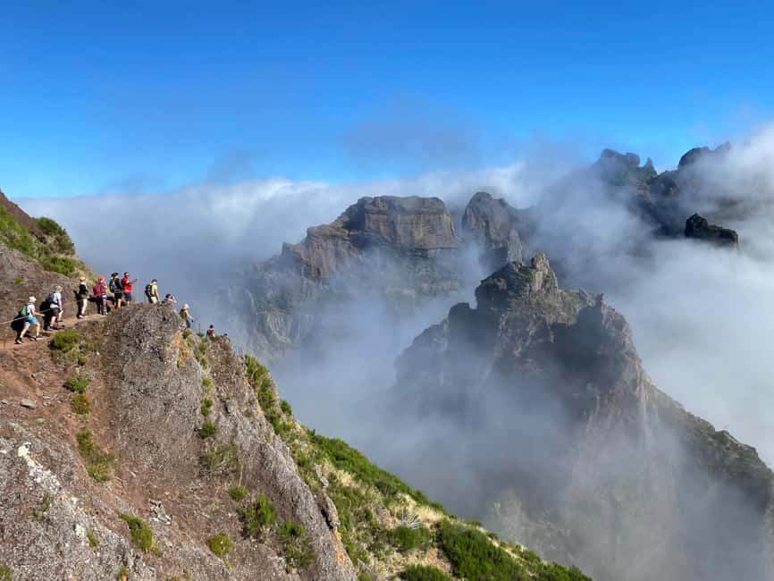 From Funchal: Transfer to Pico do Arieiro & Pico Ruivo Trail - The Funchal pickup and mountain drive