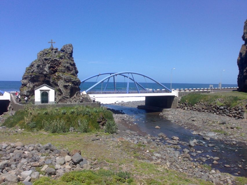 From Funchal: West Madeira Waterfalls and Fanal Forest Tour - São Vicente and the ride through Serra de Água