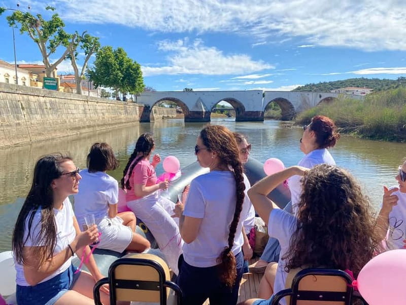From Lagoa: Visit Silves Town by Boat with Hop Off & Hop On - The first hour on the Arade River