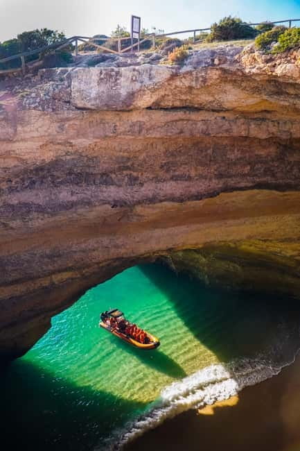 From Lagos: Benagil Caves Speedboat Adventure - Starting at Passeio dos Descobrimentos 1b