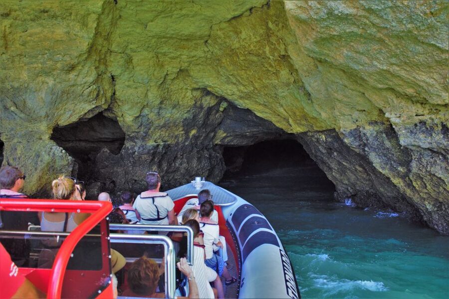 From Lagos: Benagil Sea Caves Tour with a Local Guide - Speed, spray, and comfort on the RIB