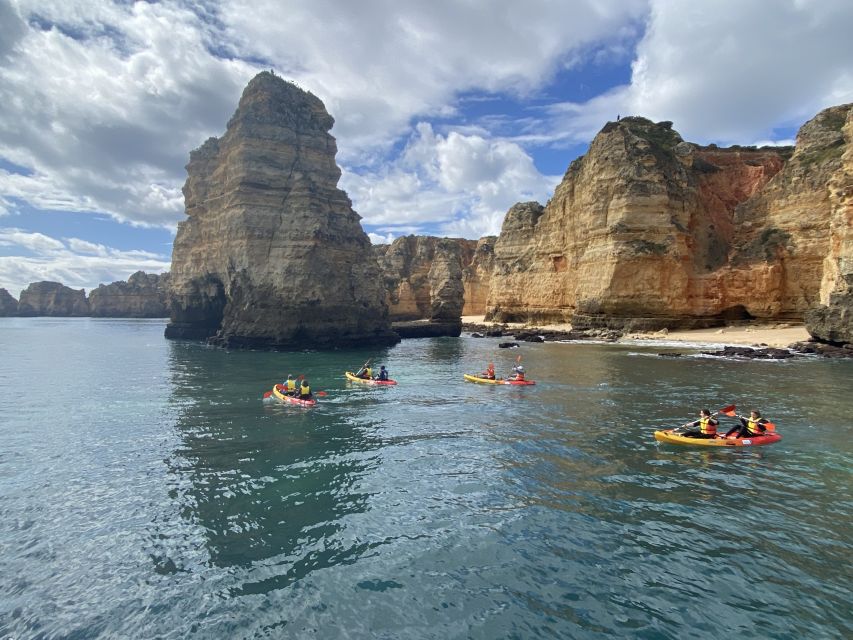 From Lagos: Kayak Experience in Ponta da Piedade - Swimming and relaxing after the caves