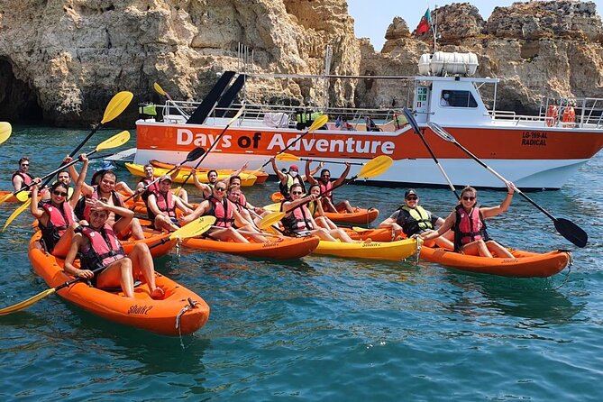 From Lagos: Kayak Tour of Ponta da Piedade Caves on Catamaran - Key points at a glance