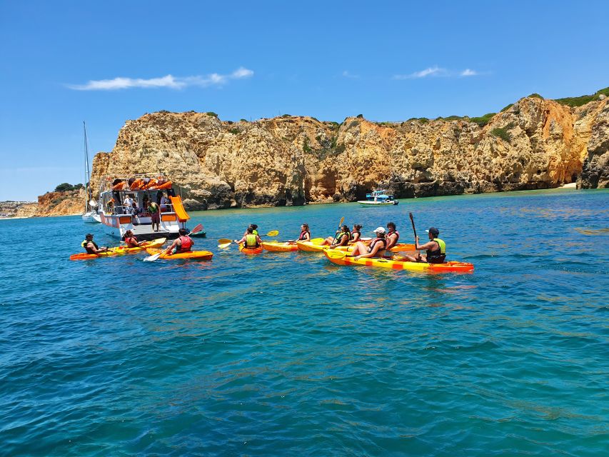 From Lagos: Ponta da Piedade Caves Kayak Tour from Catamaran - What to bring and what to expect