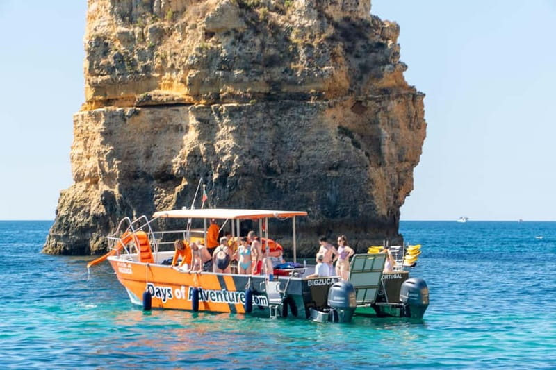 From Lagos: Ponta da Piedade Caves Kayak Tour from Catamaran - What the $41 price gets you