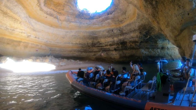 From Lagos: Scenic Cruise to the Benagil and Carvoeiro Caves - Carvoeiro’s caves and rock formations