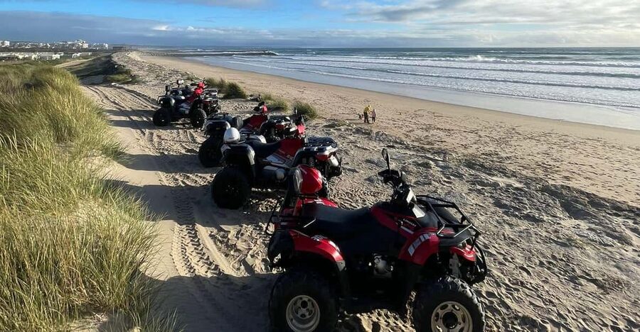 From Lisbon: Atlantic Coast Guided Quad Bike Tour - Old military defenses above the Atlantic