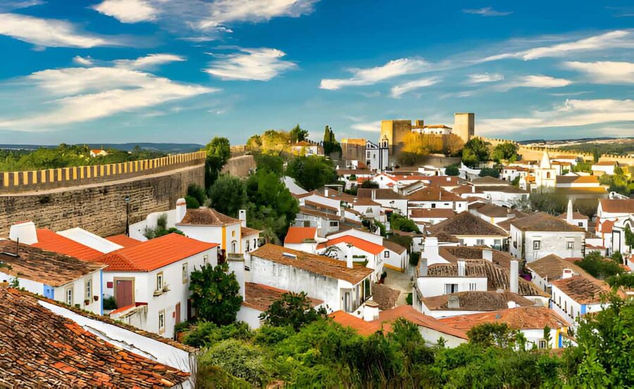 From Lisbon: Obidos, Nazaré and Fátima Small Group Tour - Óbidos: two hours inside a medieval town