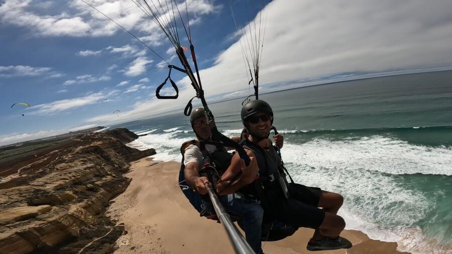 From Lisbon: Paragliding Tandem Flight - Transport from Lisbon: worth paying for?