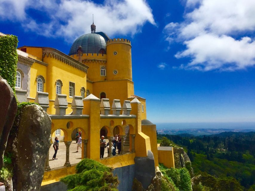 From Lisbon: Pena Palace, Regaleira, Sintra & Cascais Tour - The scenic pass through Sintra and the road to Cascais