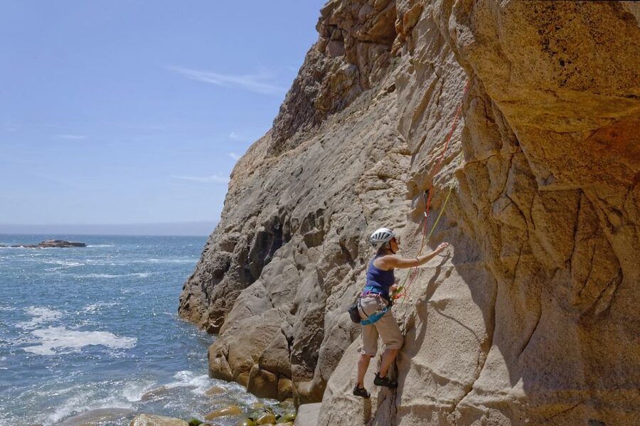From Lisbon: Sintra-Cascais Natural Park Rock Climbing Tour - Walking to the crag above the Atlantic