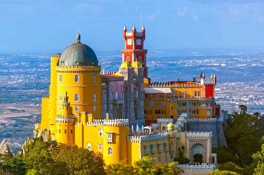 From Lisbon: Sintra, Pena Palace & Cabo da Roca Hiking Tour - Riding from Lisbon in a small group