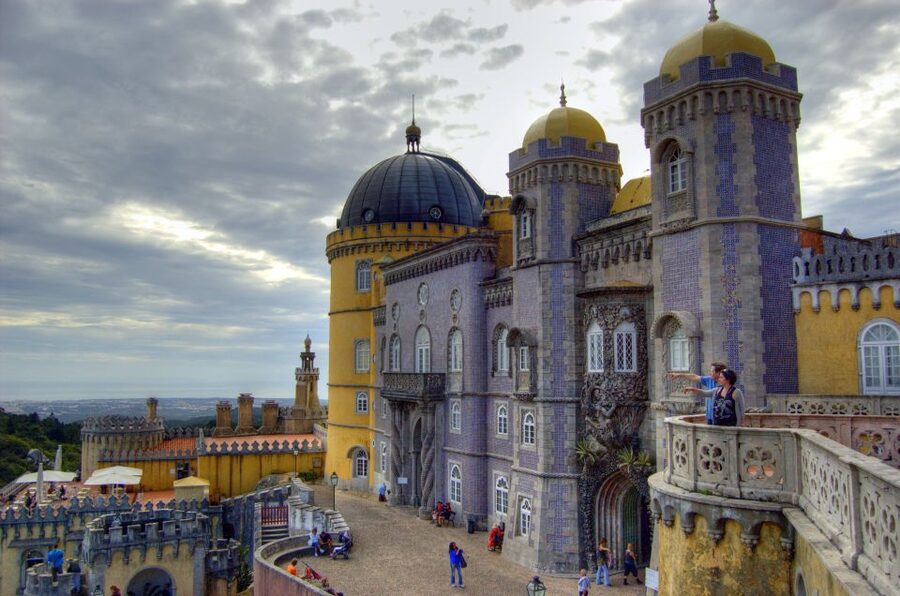From Lisbon: Sintra Pena Palace Cascais 8-People Group Tour - Colares and the road toward the Atlantic