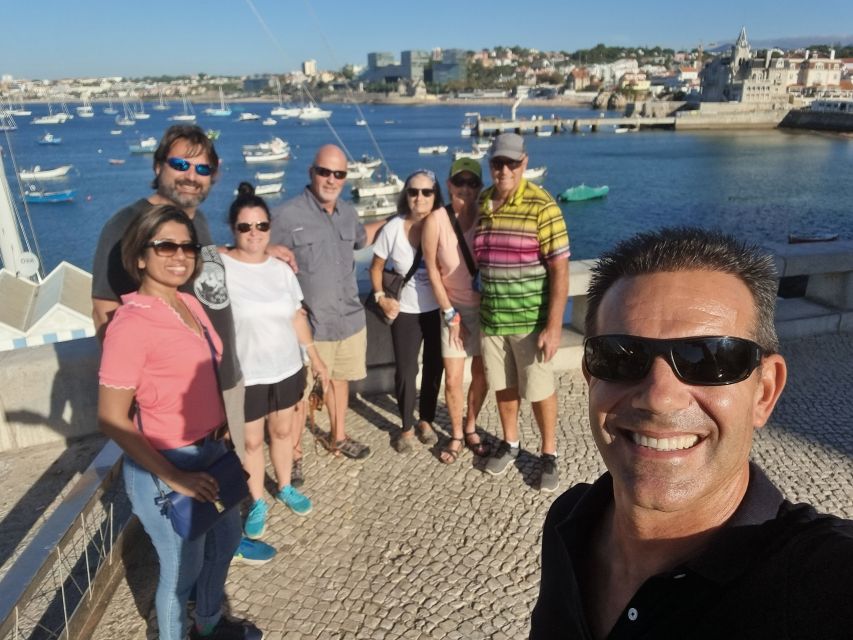 From Lisbon: Sintra, Pena, Regaleira, Roca and Cascais Tour - Cascais and the final bay view
