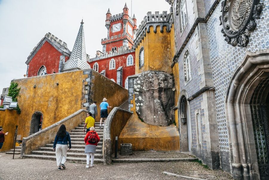 From Lisbon: Sintra Tour - Pena, Regaleira & Monserrate - Sintra town, pastries, and a useful lunch break