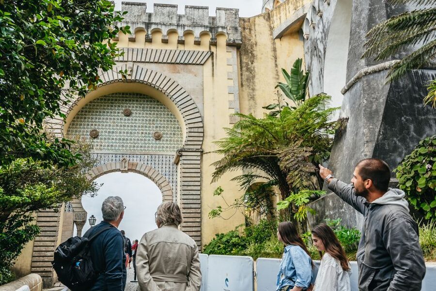 From Lisbon: Sintra Tour - Pena, Regaleira & Monserrate - Monserrate Palace and its exotic gardens