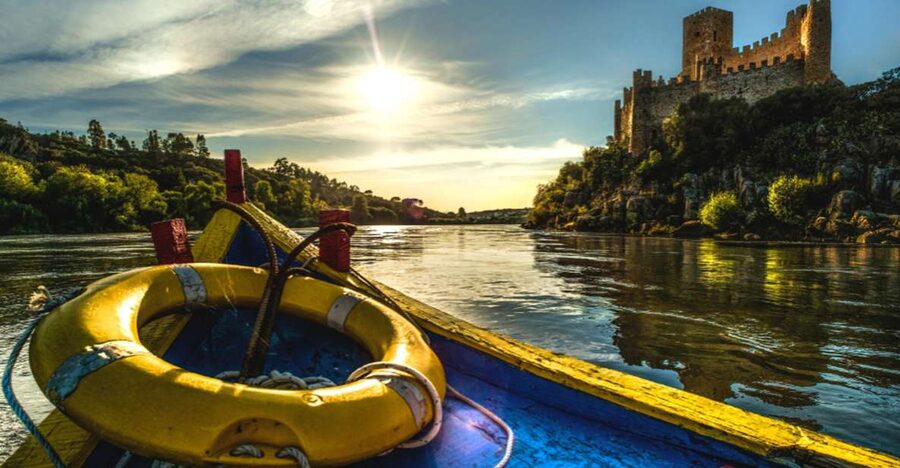 From Lisbon: Tomar, Christ Convent & Almourol Castle Tour - The river frontier between the Tagus and Zêzere