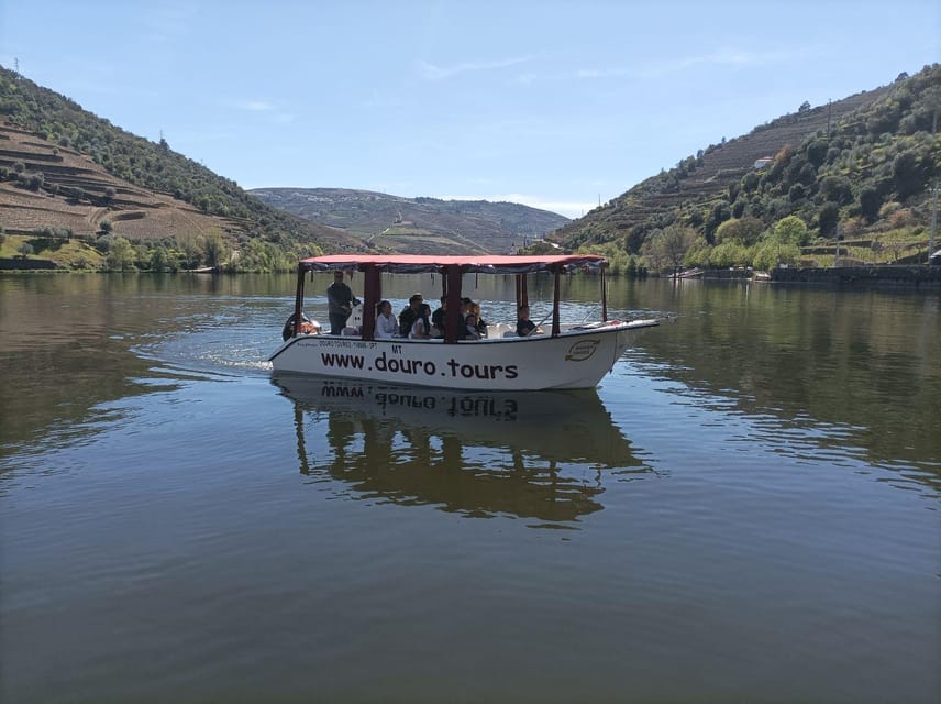 From Pinhão: Douro Valley Tour w/ Wine Tasting and Boat Trip - The Douro boat ride: calm water and wide views