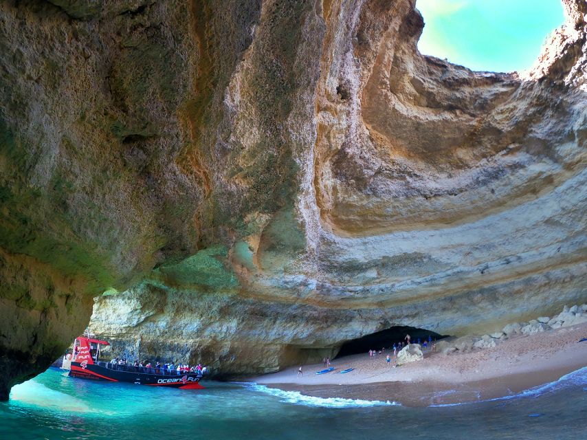 From Portimão: 2-Hour Catamaran Tour to Benagil Caves - Marinha Beach and the swim stop