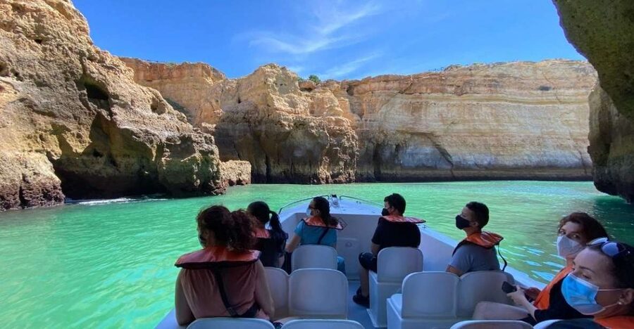 From Portimão: Algar de Benagil and Sea Caves Boat Tour - Entering Benagil Cave, the Algarve’s famous landmark