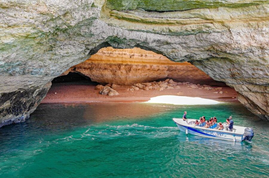 From Portimão: Benagil Boat Tour with Local Guide - Praia da Rocha and Ponta do Altar