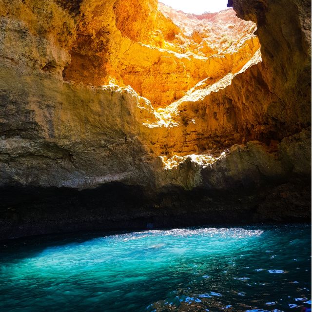 From Portimão: Benagil Sea Caves Boat Tour at Sunrise - The first run along the Arade River