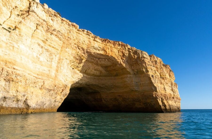 From Portimão: Benagil Sea Caves Boat Tour at Sunrise - Seeing Benagil Cave from the water