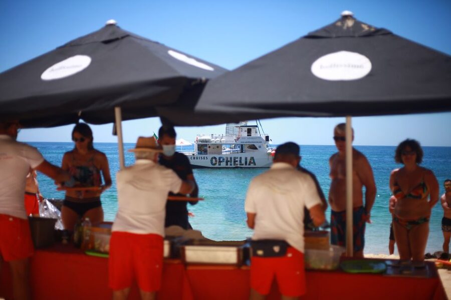 From Portimão: Catamaran Cruise to Benagil Caves with BBQ - How good is the value at $82?