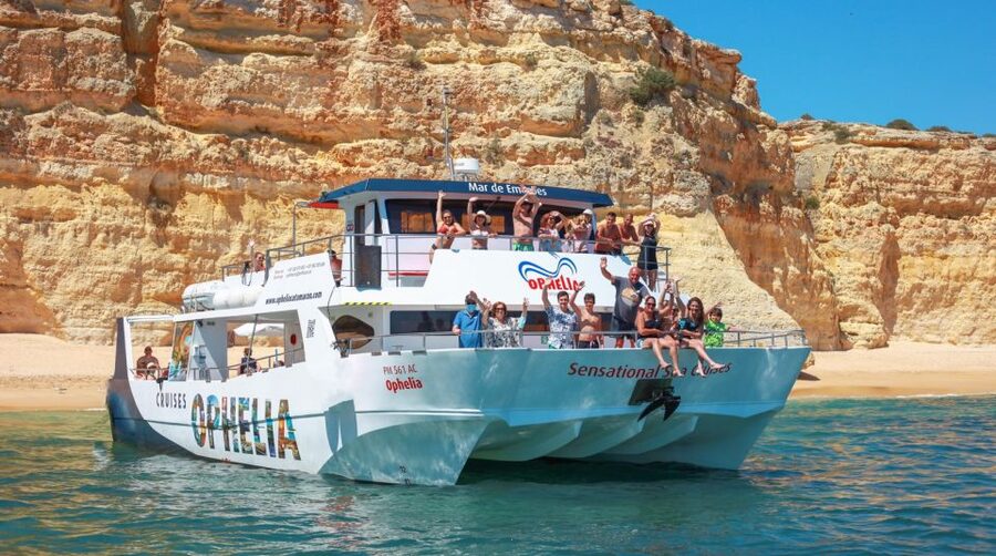 From Portimão: Catamaran Cruise to Benagil Caves with BBQ - Setting off from Vasco da Gama Pier