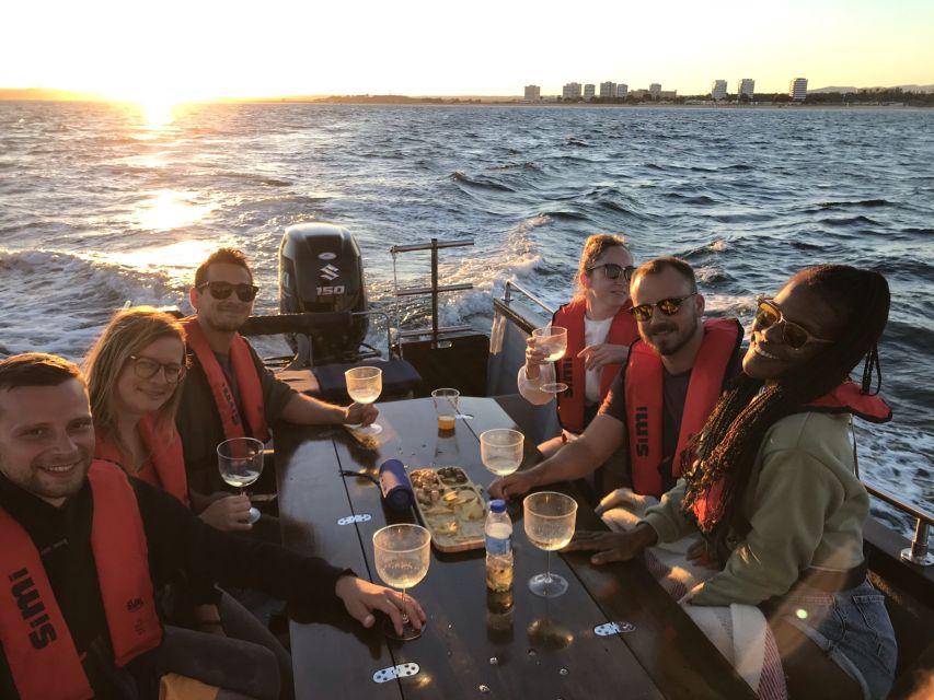 From Portimão: Sunset Boat Trip with Wine - The guide and the tone of the experience