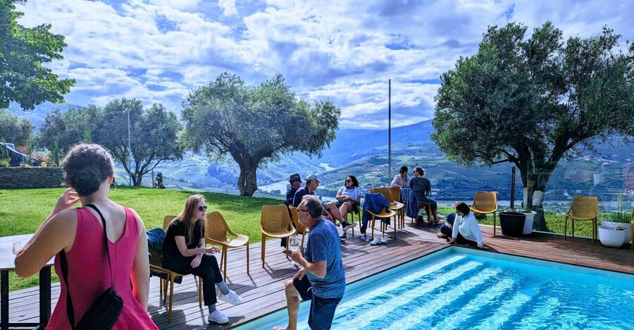From Porto: 2 Wine Regions, Farm-to-Table Lunch & Boat - Free time and a private boat from Pinhão