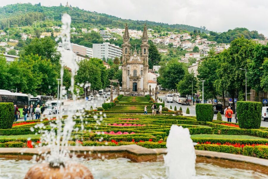 From Porto: Braga and Guimarães Full-Day Trip - Minibus travel through the Minho region