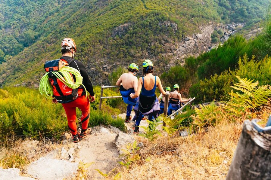 From Porto: Gerês National Park Canyoning Trip - Natural slides, pools, and rock jumps