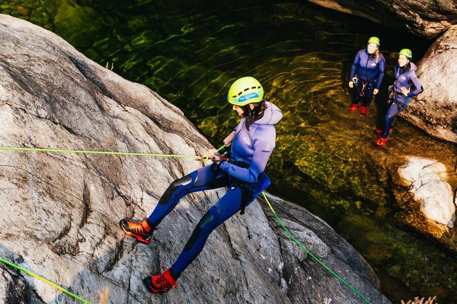 From Porto: Gerês National Park Canyoning Trip - Zip lines that end in water