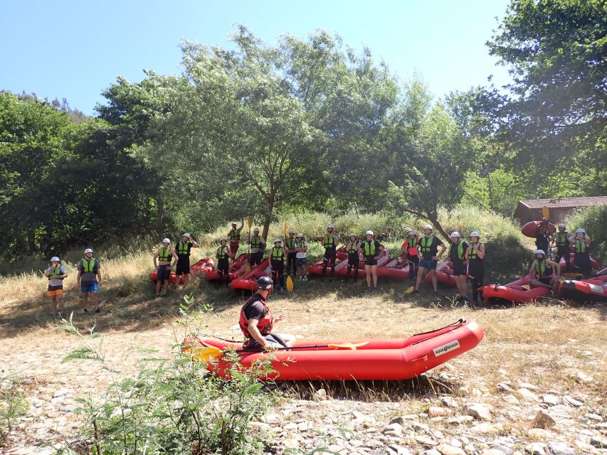 From Porto: Paiva River Canoe Rafting Adventure Tour - Four kilometers of rapids and calm water