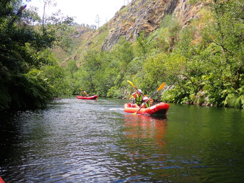 From Porto: Paiva River Canoe Rafting Adventure Tour - Arouca brings the day back to Portugal