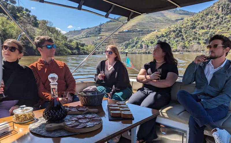 From Porto: Tastings at 2 Wineries, Chef's Lunch & Boat Tour - Starting on the river near Pinhão