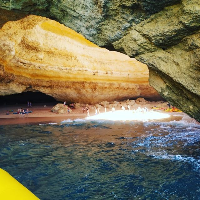 From Vilamoura: 2.5-Hour Benagil Cave and Dolphins Boat Tour - Getting close to Benagil Cave and the cliff grottos