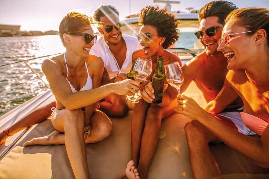 From Vilamoura: Sunset Catamaran Experience - Why the Catamaran Vital works well for sunset