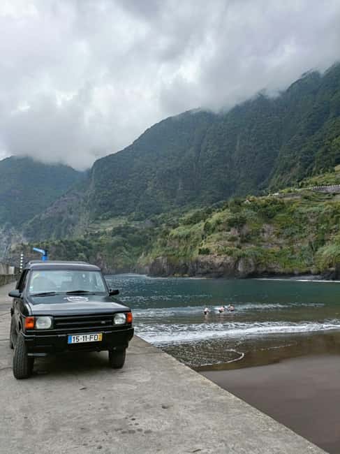 Funchal: 4WD Experience Skywalk to Seixal Porto Moniz, Fanal - Porto Moniz gives you two hours to swim and eat