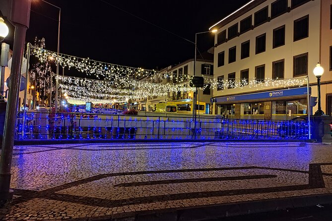 Funchal Christmas lights sightseeing night tour - What the private format is worth at $42.24