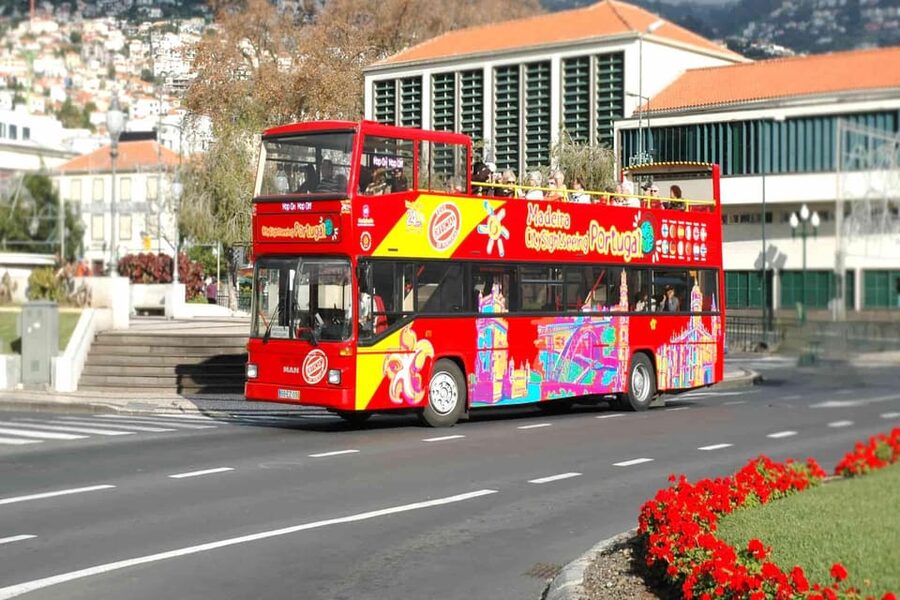 Funchal: City Sightseeing Hop-On Hop-Off Bus Tour - Use the Blue Route to reach Monte